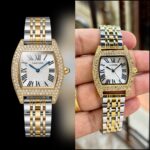 Cartier Tortue Style White Guilloche Dial - Image 3