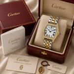 Cartier Tortue Style White Guilloche Dial - Image 5