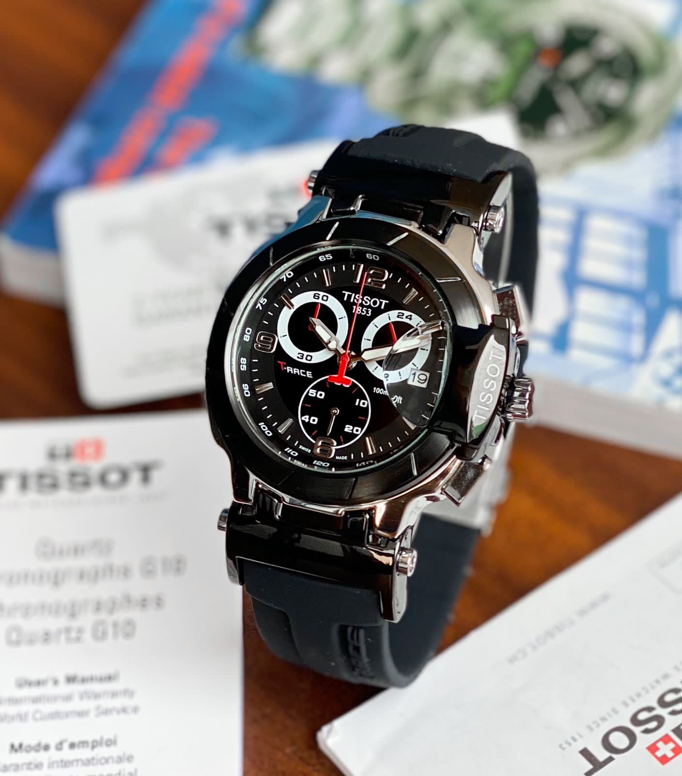 WhatsApp Image 2026-08-03 at 12.36.40 PM Tissot T-Race Chronograph Black Quartz - Image 1