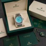 Rolex Land-Dweller Blue Diamond Dial - Image 6