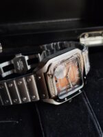 Cartier Santos De Silver Brown Dial Automatic - Image 2