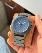 Fossil Privateer Sport Blue Dial Chronograph