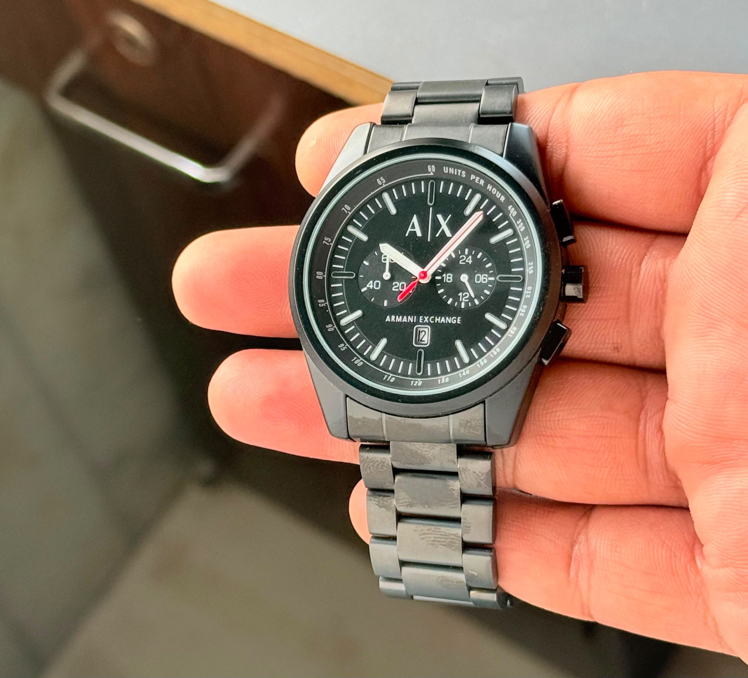 WhatsApp Image 2026-08-03 at 12.41.11 PM Armani Exchange AX2864 Parker Chronograph Black - Image 1
