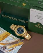 Rolex Yacht-Master Yellow Gold Blue Dial Automatic - Image 6