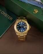 Rolex Yacht-Master Yellow Gold Blue Dial Automatic - Image 2