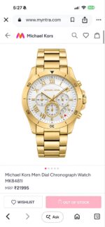 Michael Kors Brecken Gold Chronograph - Image 2