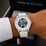 Tommy Hilfiger White Dial Automatic Skeleton - Image 4
