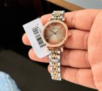 Emporio Armani Slim Brown Diamond Dial - Image 2