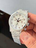 Tag Heuer Carrera Heritage Chronograph Silver Dial - Image 7