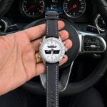 Fossil Digital White Black Analog