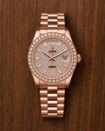 Rolex Day-Date 40 Everose Gold Diamond Dial - Image 3