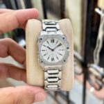 Gucci G-Flat Silver White Dial Quartz