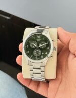 Tissot Chrono XL Classic Green Dial Chronograph - Image 3