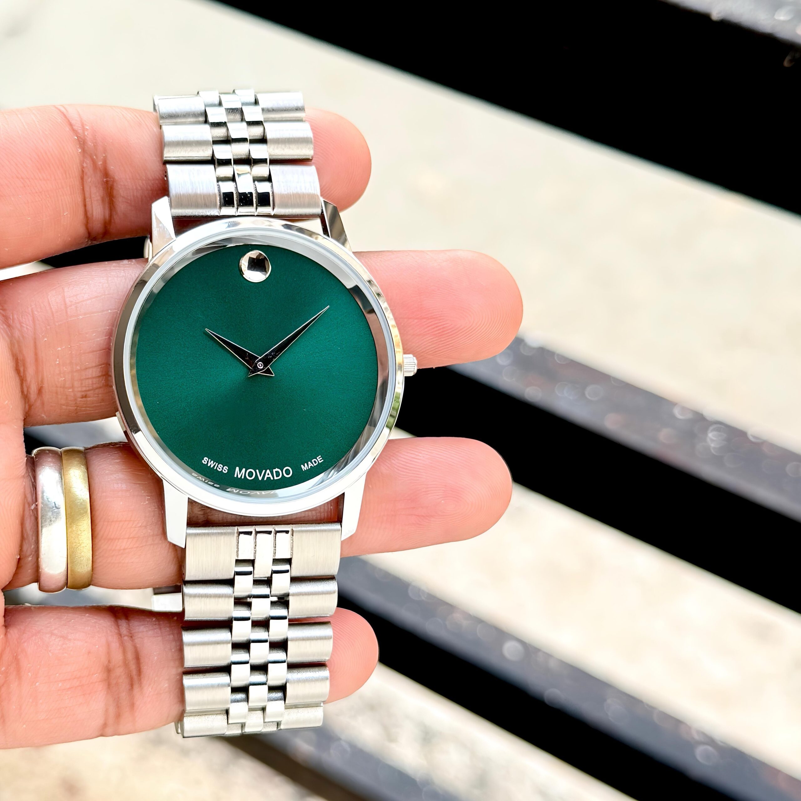 WhatsApp Image 2026-08-03 at 9.42.04 PM (1) Movado Museum Classic Green Dial - Image 1