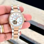Fossil Architect Automatic Two Tone White Dial