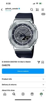 G Shock GM-2100 MF Metal Body Digital - Image 3