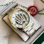 Rolex Automatic Transparent Dial Silver Gold - Image 2