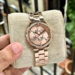 Michael Kors MK7405 Rose Gold Monogram