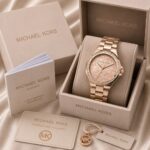 Michael Kors MK7405 Rose Gold Monogram - Image 5