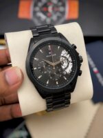 Tommy Hilfiger Modern Black Chronograph