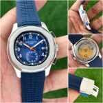 Patek Philippe Genève Open Back Automatic Blue - Image 4