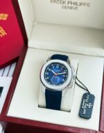 Patek Philippe Genève Open Back Automatic Blue - Image 5