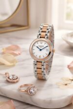 Longines PrimaLuna Silver Rose Gold - Image 2