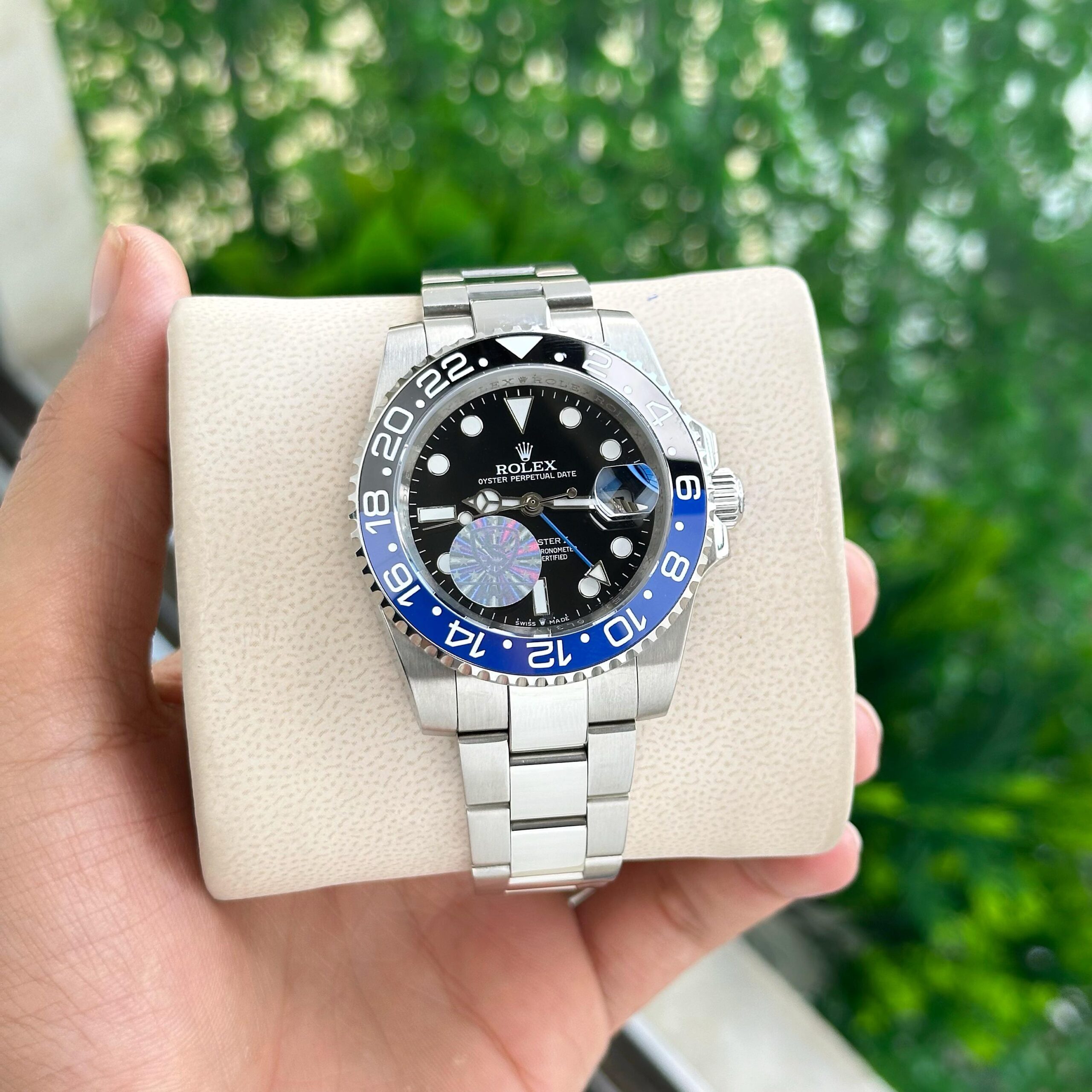 WhatsApp Image 2026-08-05 at 12.29.46 AM Rolex GMT Master II Batman Black & Blue Automatic - Image 1