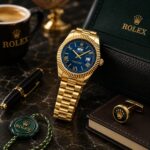 Rolex Oyster Perpetual Day & Date Blue Dial - Image 4