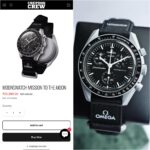 Omega x Swatch Speedmaster MoonSwatch Black - Image 4