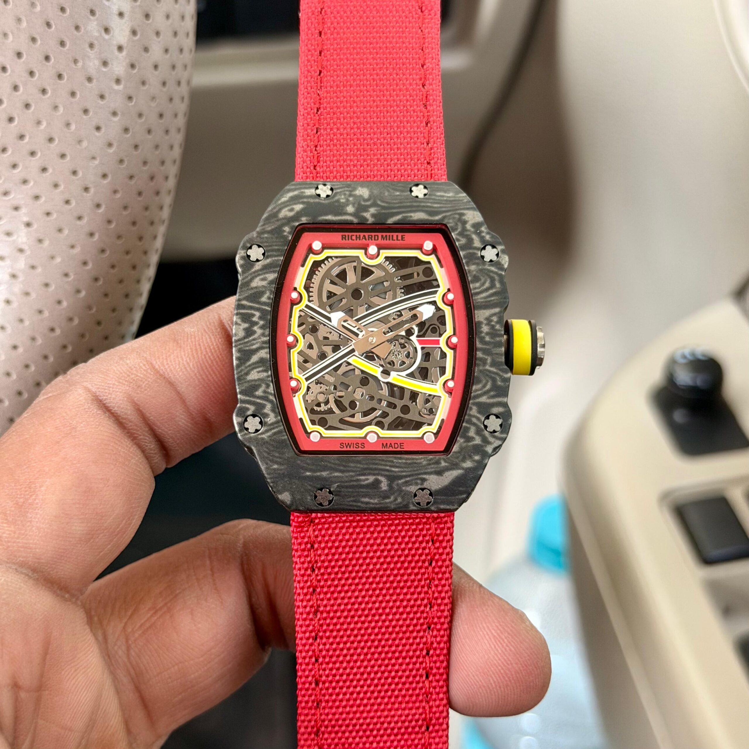 WhatsApp Image 2026-08-05 at 12.42.58 AM Richard Mille Red Velcro-Style Dial - Image 1