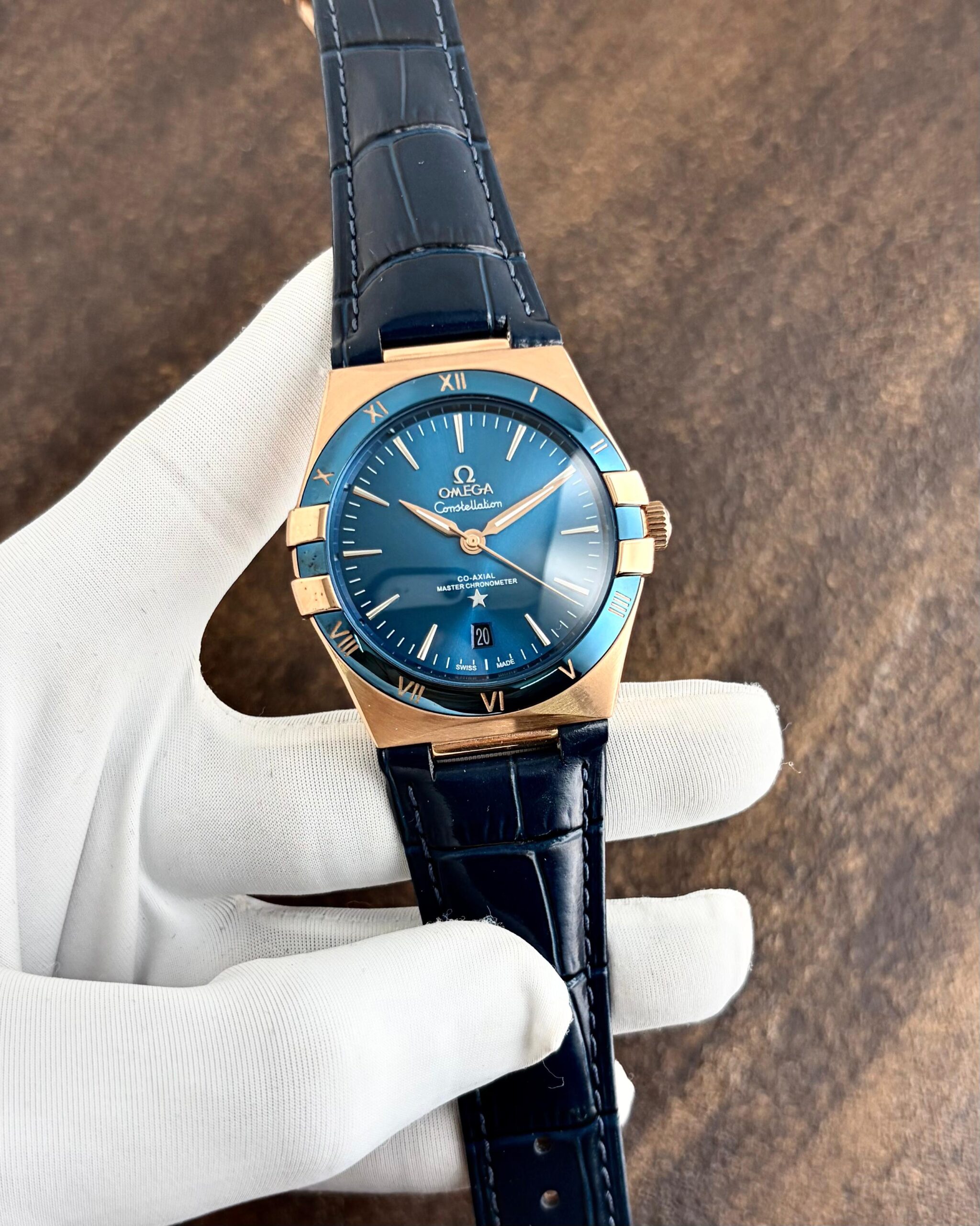 WhatsApp Image 2026-08-05 at 12.43.03 PM (1) Omega Constellation Chronometer Blue Dial Automatic - Image 1