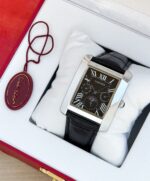 Cartier Diastar Square Slim Black Dial Chronograph - Image 3