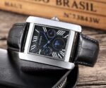 Cartier Diastar Square Slim Black Dial Chronograph - Image 4