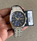 Boss Sky Traveller Blue Analog Dial