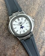 Patek Philippe Nautilus Chronograph White Dial - Image 4