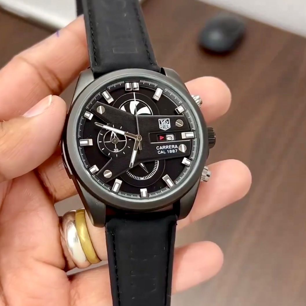 WhatsApp Image 2026-08-05 at 12.46.41 AM Tag Heuer CR7 Chronograph Black Dial - Image 1