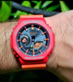 G Shock GA-2100 Analog-Digital Orange - Image 2