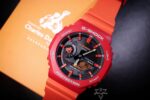 G Shock GA-2100 Analog-Digital Orange - Image 4