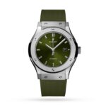 Hublot Classic Fusion Black 41MM Green Dial - Image 3