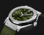 Hublot Classic Fusion Black 41MM Green Dial - Image 2