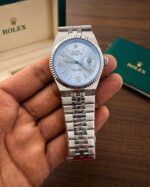 Rolex Land-Dweller Light Blue Dial Automatic - Image 2