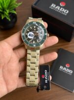 Rado Captain Cook Ceramic Ring Green Automatic