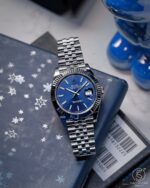 Rolex Datejust 41MM Blue Motif Automatic - Image 3