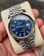 Rolex Datejust 41MM Blue Motif Automatic - Image 5