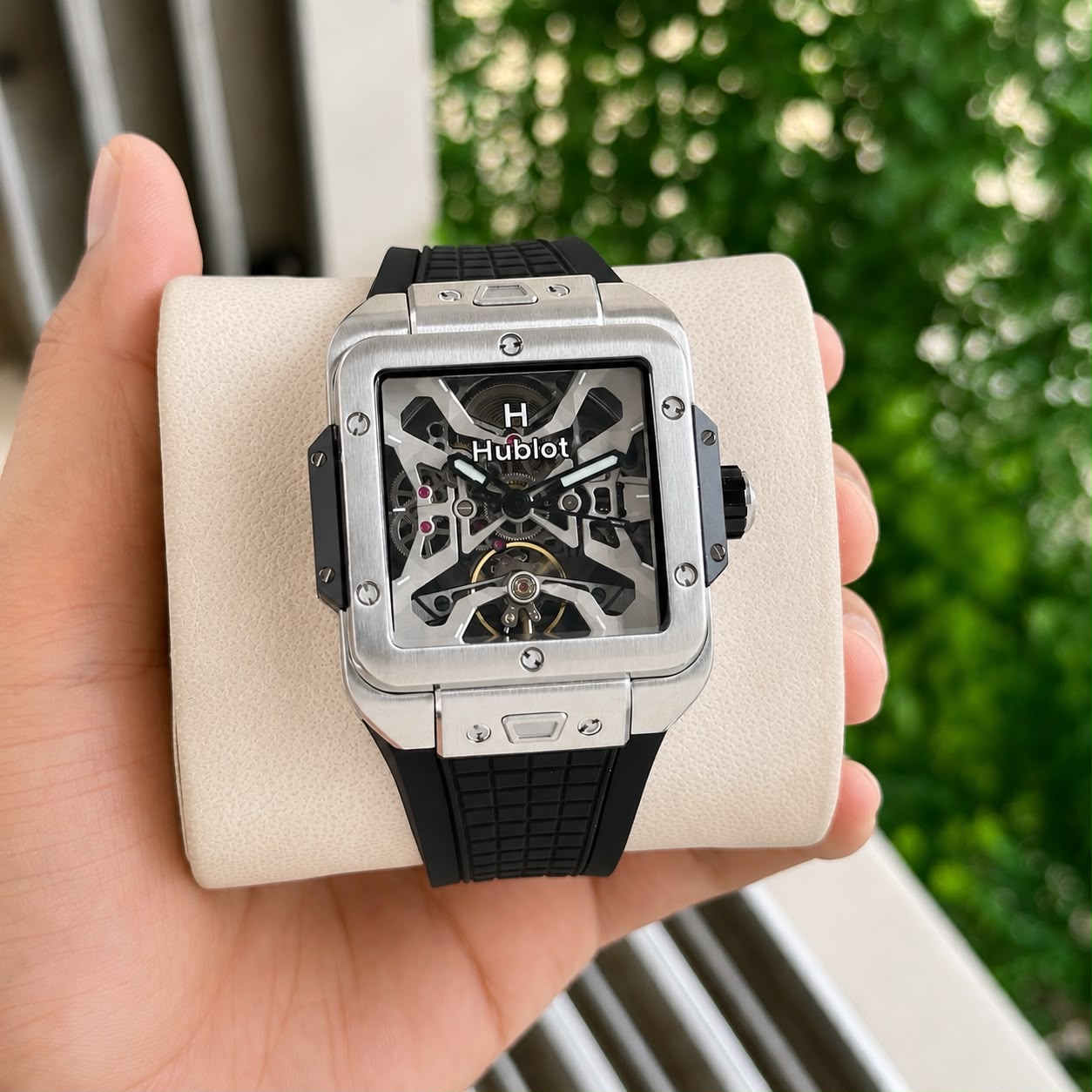WhatsApp Image 2026-08-22 at 3.43.16 PM (1) Hublot Square Bang Unico Titanium Automatic - Image 1