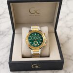 Guess Z35002 Textured Green Dial Chrono - Image 4