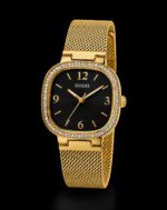 Guess Tapestry Golden Square Black Dial - Image 3