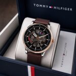 Tommy Hilfiger Skeleton Automatic Rose Gold