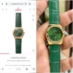 Omega Constellation Diamond-Style Green Dial - Image 3
